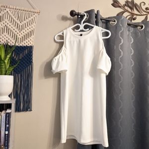 Design Lab Lord & Taylor cold shoulder dress